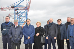 Посол ЕС похвалил Одесский порт за внедрение новых технологий и наращивание темпов мощности