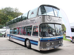 Автобус Neoplan NH22L образца 1967 года. Выставлен в честь празднования 50-летия двухэтажников Neoplan.