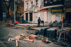 Ремонт улицы Преображенской затронул еще один квартал (ФОТО)