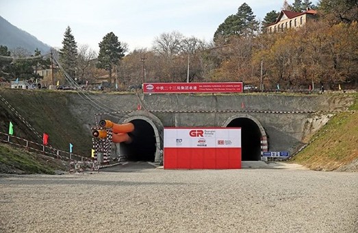 В Грузии построили самый большой железнодорожный тоннель в стране