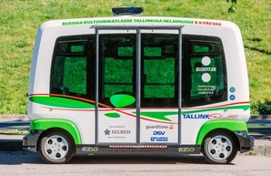 В столице Эстонии внедряют беспилотный микроавтобус