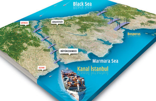 Турция планирует запустить судоходство из Черного в Мраморное море в обход пролива Босфор