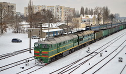 Одесская железная дорога встретила непогоду без сбоев (ФОТО)