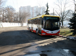 Ещё один белорусский троллейбус прибыл в Одессу
