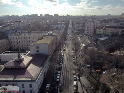 Как ремонтируют улицу Преображенскую в Одессе: смотрим с высоты (ФОТО, ВИДЕО)
