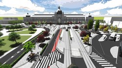Во Львове представили новый проект реконструкции площади у вокзала (ФОТО)