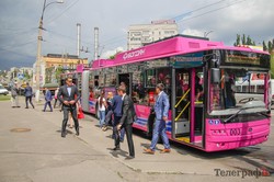В Кременчуге на маршрут вышли новые троллейбусы: второй по срокам проект ЕБРР по обновлению парка  (ФОТО)