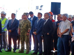 Президент Украины открыл новый зерновой терминал в порту под Одессой (ФОТО, ВИДЕО)