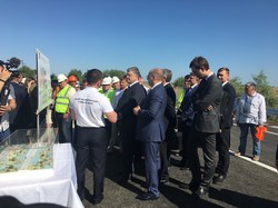 Пётр Порошенко торжественно открыл мост на трассе Одесса - Рени (ФОТО)