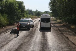 Начался ремонт самых "убитых" 30 километров трассы Одесса - Рени (ФОТО)