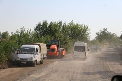 Начался ремонт самых "убитых" 30 километров трассы Одесса - Рени (ФОТО)