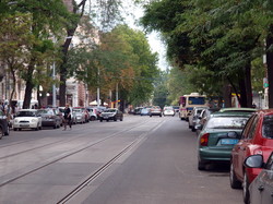 Одесскому трамваю придется пробиваться через пробки по улице Преображенской (ФОТО)