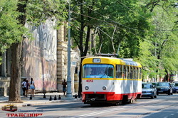 В Одессе снова пошли трамваи по Преображенской и Софиевской (ФОТО)