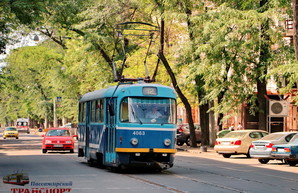 Как работают одесские трамваи после запуска движения по Преображенской