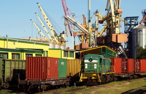 Из Одессы отправился первый контейнерный поезд в Днепр