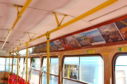Одесский трамвай-галерея запустил новую фотовыставку "Одесса в полете"