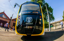 Новый одесский трамвай получил имя "Одиссей" (ФОТО)