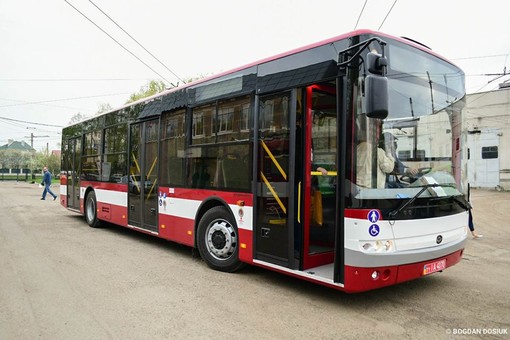 Поставки новых автобусов «Богдан» в Ивано-Франковск задерживаются