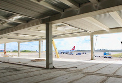 В Запорожье показали, как идет строительство нового терминала аэропорта