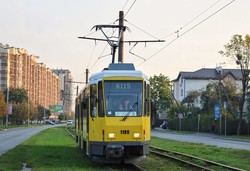 Во Львове на маршрут выехал первый трамвай из Берлина