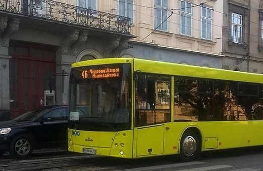 Первые белорусские автобусы уже вышли на улицы Львова