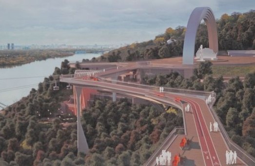 В Киеве построят пешеходный мост над Владимирским спуском