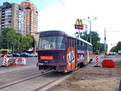 Трамваи в Одессе снова пошли на Большой Фонтан и Дачу Ковалевского (ФОТО)
