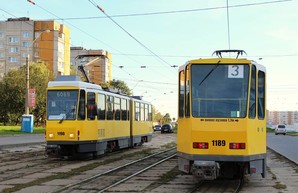 Во Львов прибыла еще одна партия трамваев из Берлина