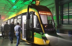 В Познани прошла презентация нового трамвая