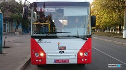В Авдеевке на маршрут вышел новый рейсовый автобус