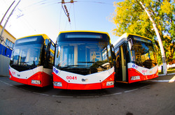 Одесса первой в Украине получила все троллейбусы по кредиту ЕБРР (ФОТО)