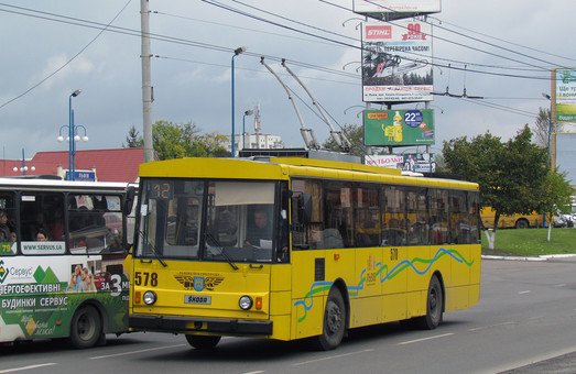 Во Львове закончили строительство маневровой троллейбусной линии