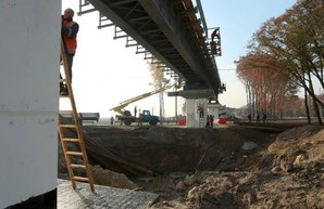 «Укрзализныця» уже закончила строительство железнодорожной эстакады на ветке к Борисполе