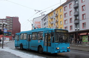 В чешской Опаве скоро попрощаются с троллейбусами «Skoda 14Tr»