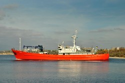 В Николаеве досрочно закончили ремонт гидрографического судна ГС-82