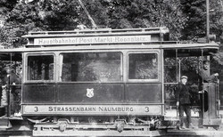 Трамвайный музей на улицах Наумбурга