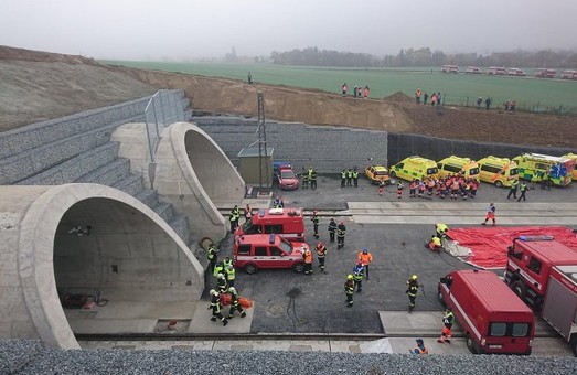 В Чехии построили новый железнодорожный туннель длиной в четыре километра