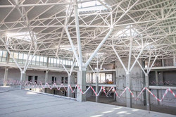 В Запорожье показали, как идут работы по строительству нового терминала в аэропорту