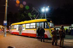 В Одессе запустили новый трамвай "Одиссей" (ФОТО)