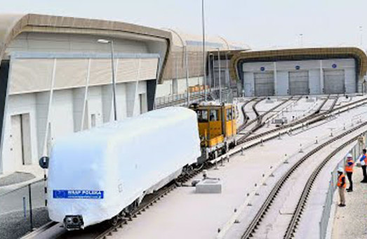 В Дубай прибыл первый поезд метрополитена нового поколения