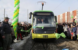 Два года назад во Львове трамваи с пассажирами поехали на Сихов