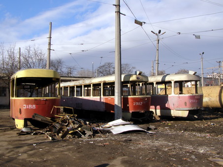В Одессе спишут старые неисправные трамваи и троллейбусы