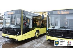 Львов наконец-то получил пять новых автобусов «Электрон» от местного производителя