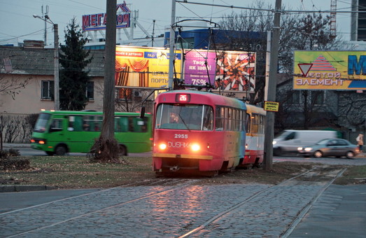 В Одессе снова запустили двухвагонные трамваи (ФОТО)