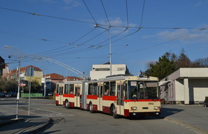 В Брно закончили восстановление исторического троллейбуса «Škoda 15Tr»