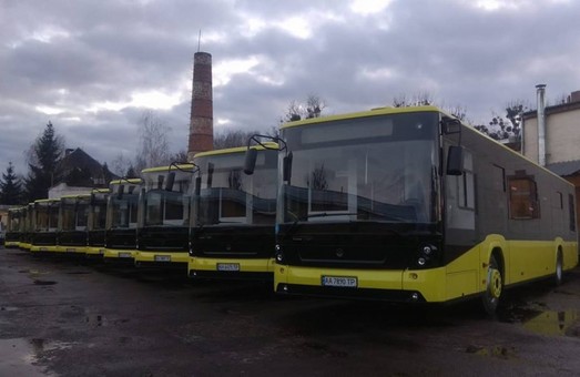 Коммунальный перевозчик Львова получил еще 10 автобусов «Электрон»