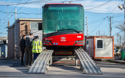 Первый троллейбус «Solaris Trollino IV 18 A» прибыл в Будапешт