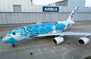 «Airbus» построил свой первый авиалайнер А380 для японской авиакомпании