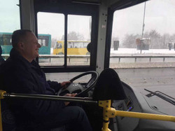 В Киеве на одном из маршрутов начал работать китайский электробус