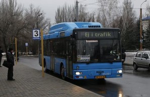 На маршрут Днепр – Новомосковск вышли большие автобусы